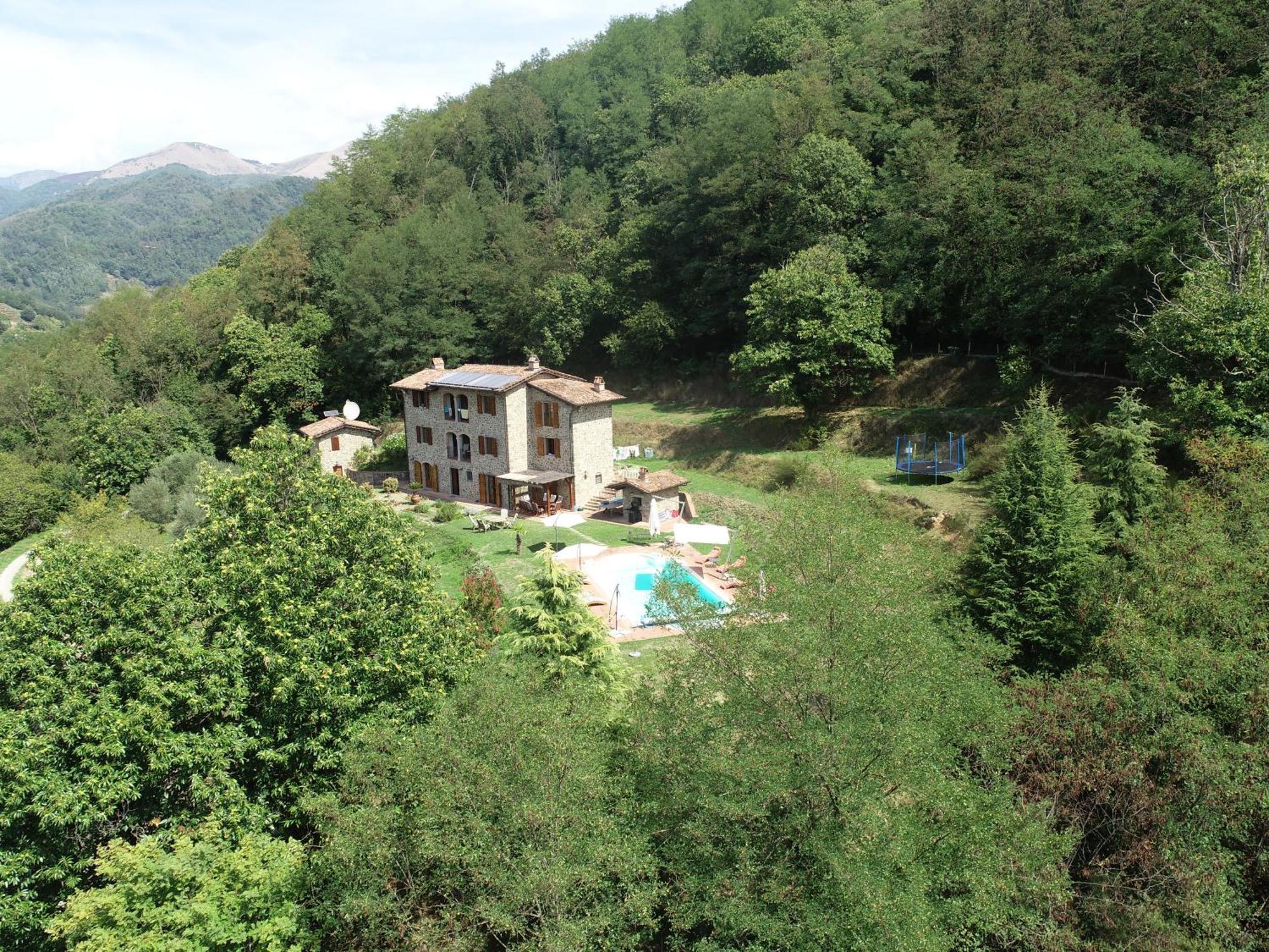 Villa Casa Bachella à Bagni di Lucca Extérieur photo