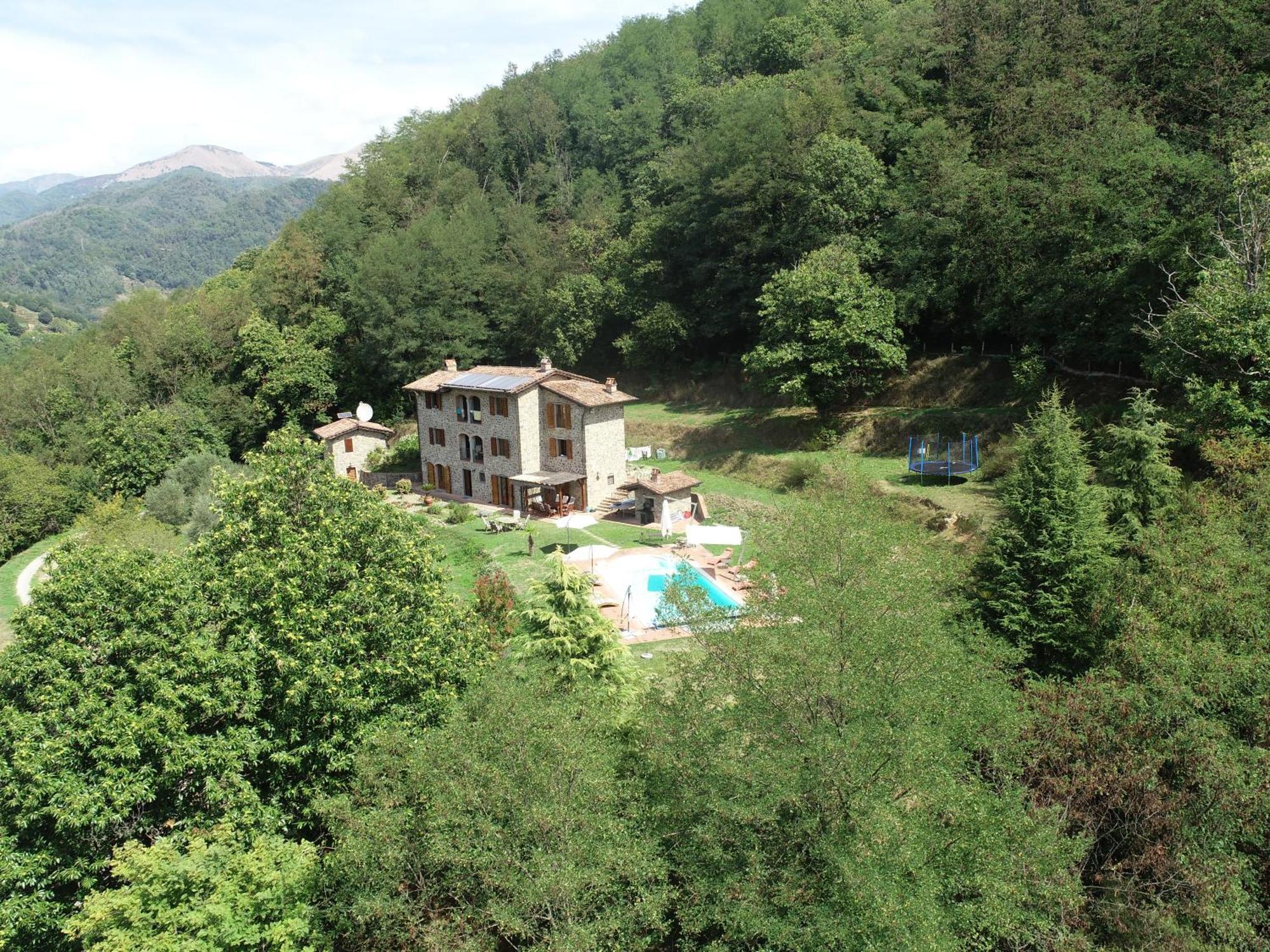 Villa Casa Bachella à Bagni di Lucca Extérieur photo